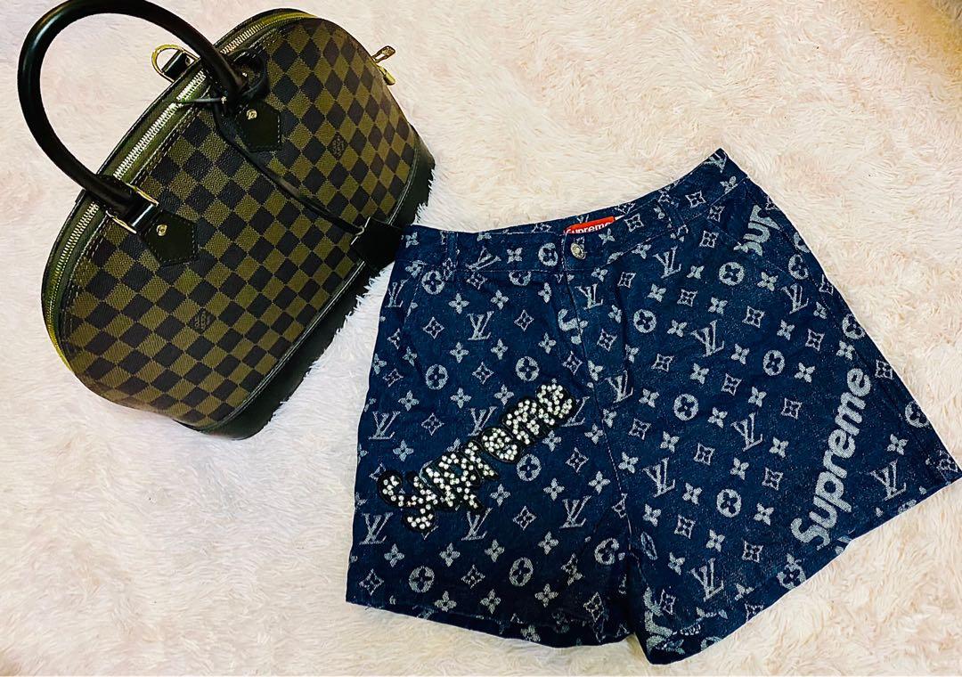 NEW FASHION] Louis Vuitton Supreme 3D Luxury All Over Print Shorts