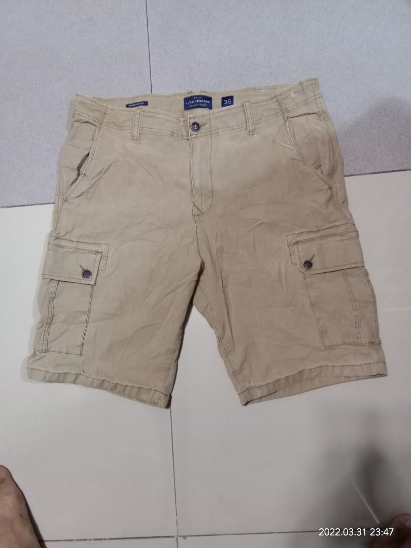 Lucky brand cargo shorts size 38, Men's 