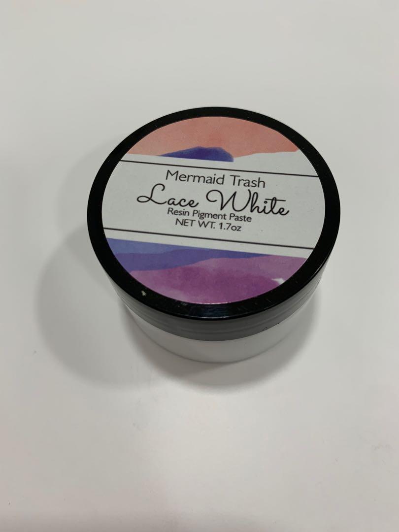 Lace White Resin Pigment Paste