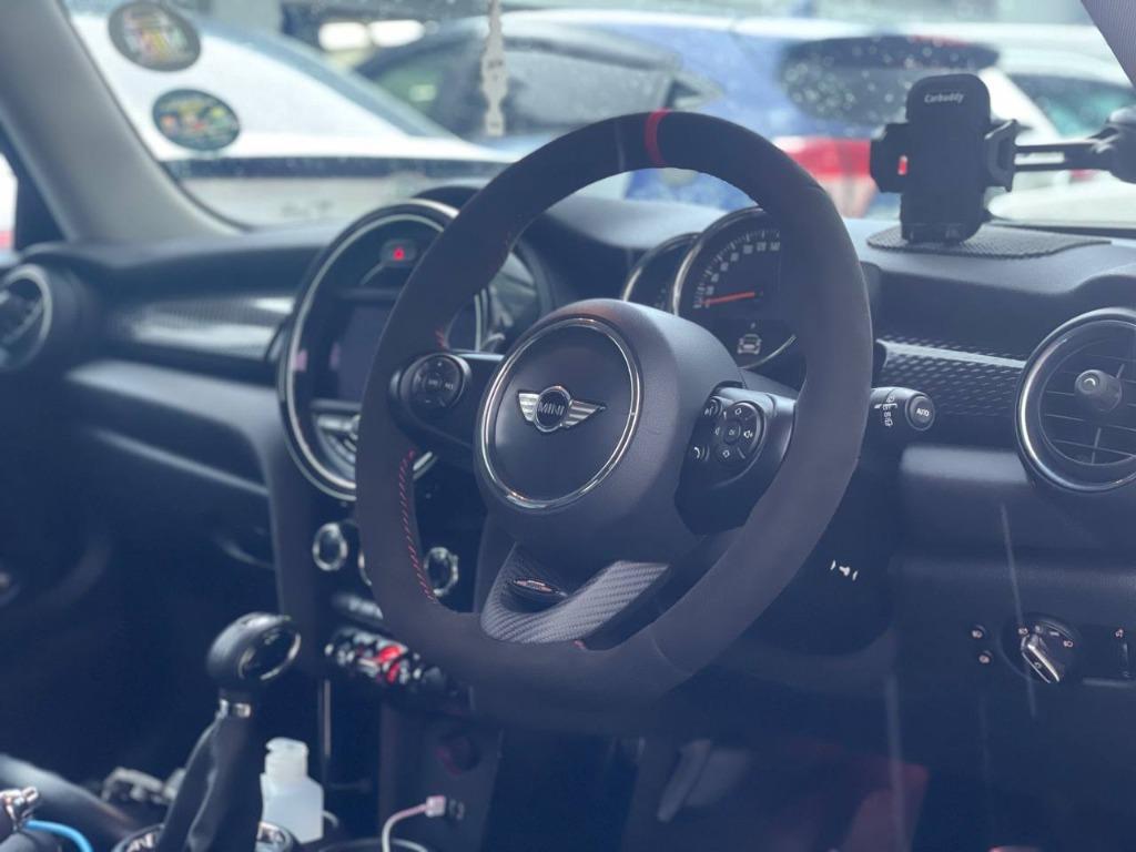 Mini cooper alcantara steering wheel deals