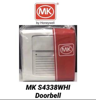MK S4338WHI Slimline Plus Doorbell. 32 Selectable Melodies.