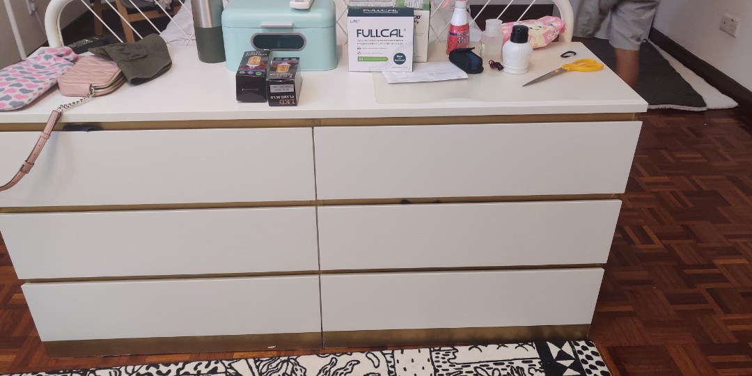 Ikea malm cheap drawers for sale