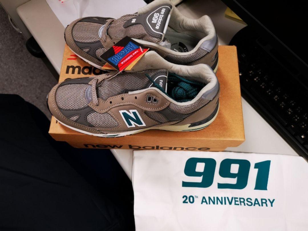 24.5cm New balance 991 Grey 20th 20