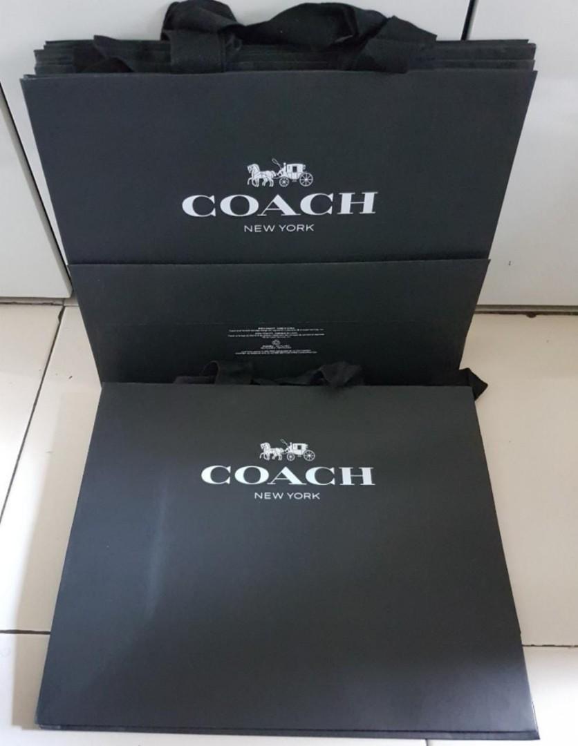 NEW paper bag Coach Serba Serbi Others di Carousell