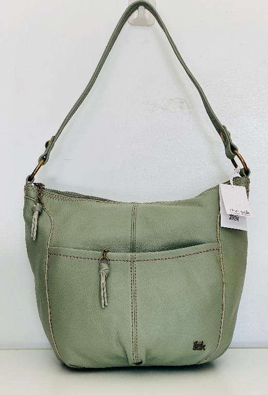 NEW THE SAK IRIS LARGE LEATHER HOBO SHOULDER BAG PURSE IN MEADOW GREEN 149 SALE Women s Fashion Bags Wallets Shoulder Bags on Carousell