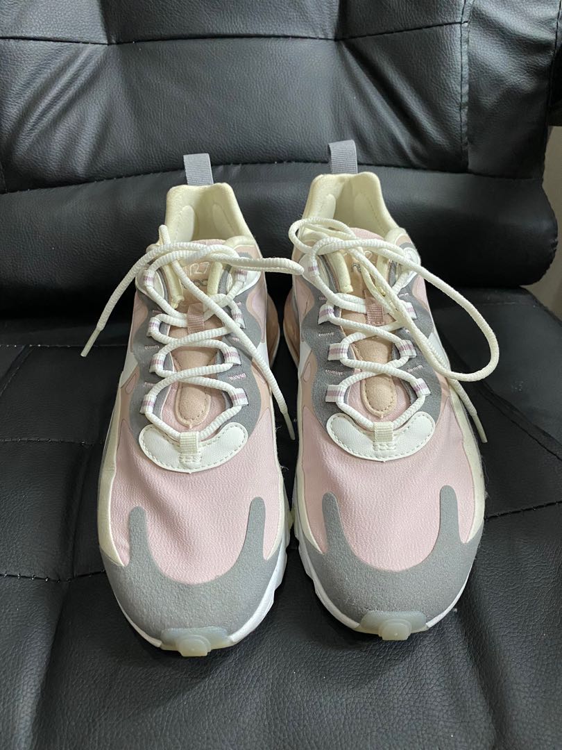Nike Air Max 270 React Women s Fashion Footwear Sneakers on