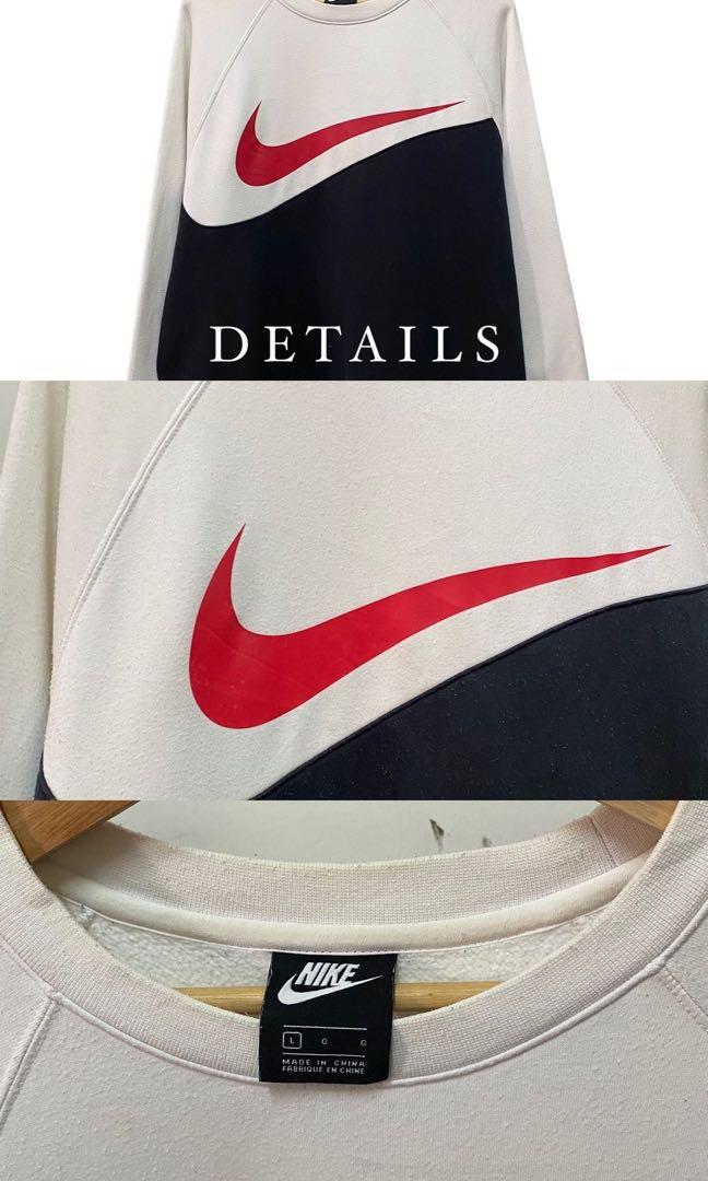 NIKE BIG SWOOSH SWEATSHIRT