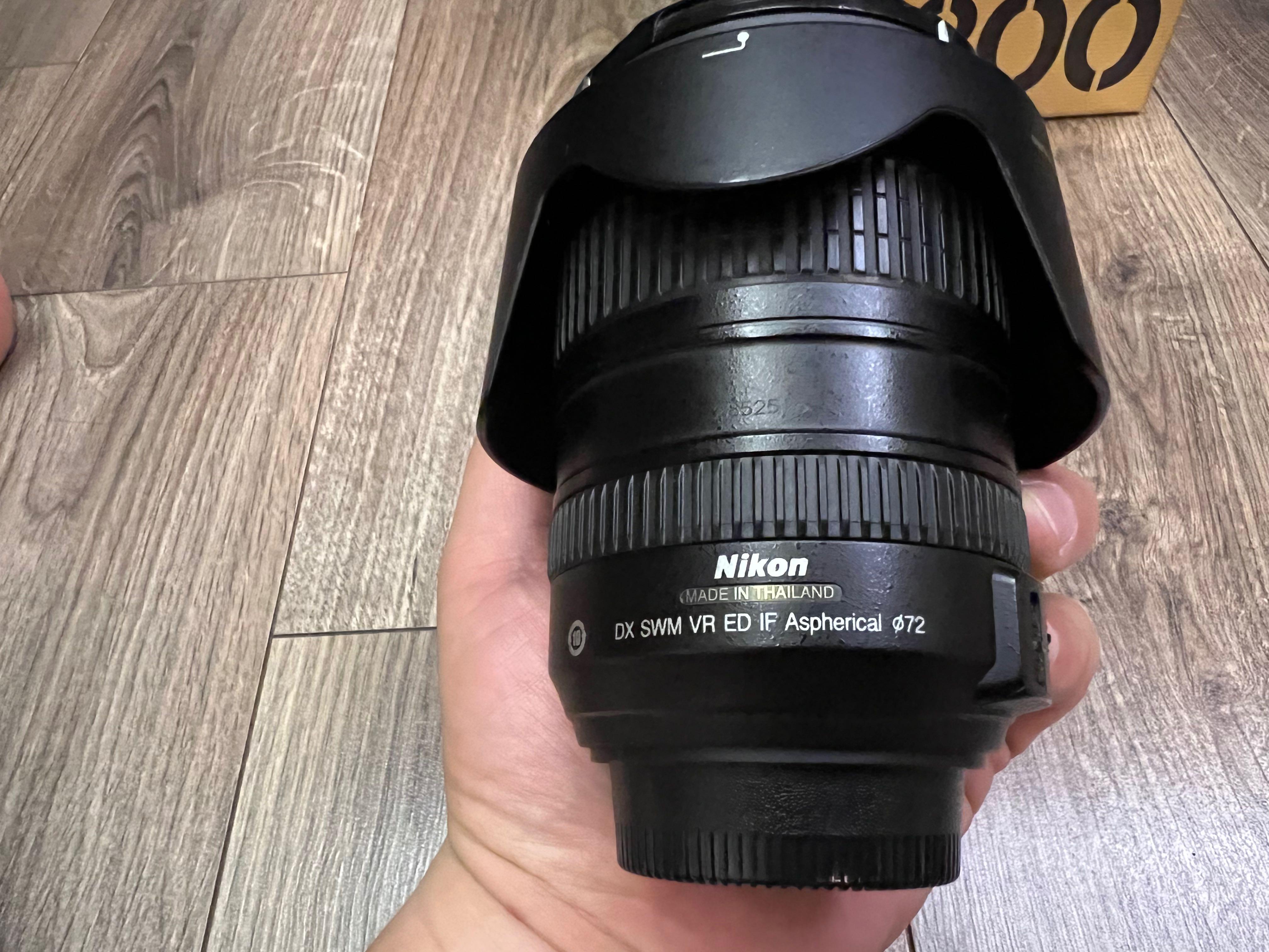 Nikon AF-S Nikkor 18-200 mm VR F3.5-5.6G ED 旅遊鏡頭, 相機攝影