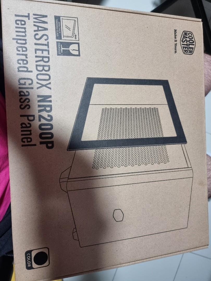 Nr200 nr200p side panel tempered glass, Computers & Tech, Desktops on