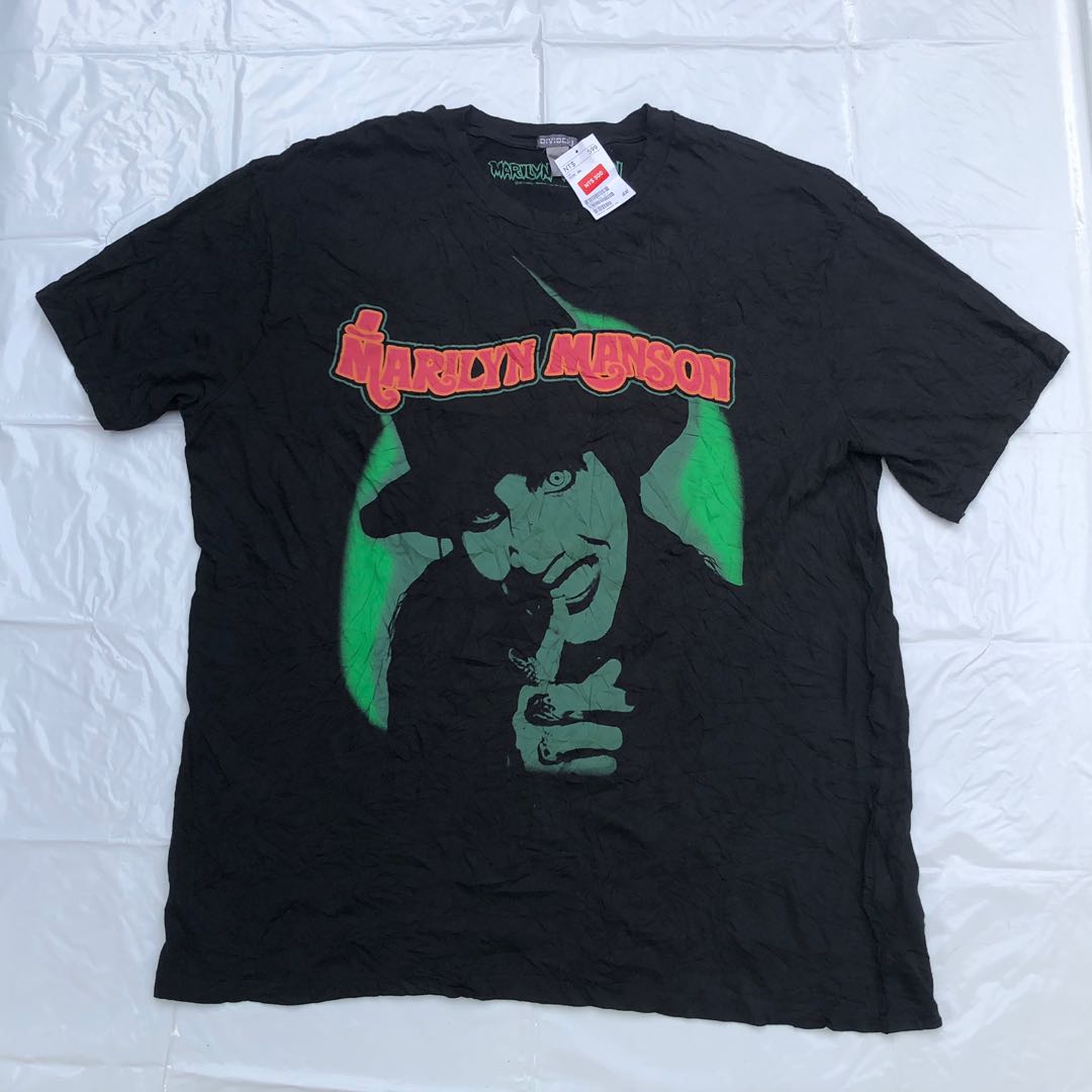 Marilyn manson shirt h&m clearance