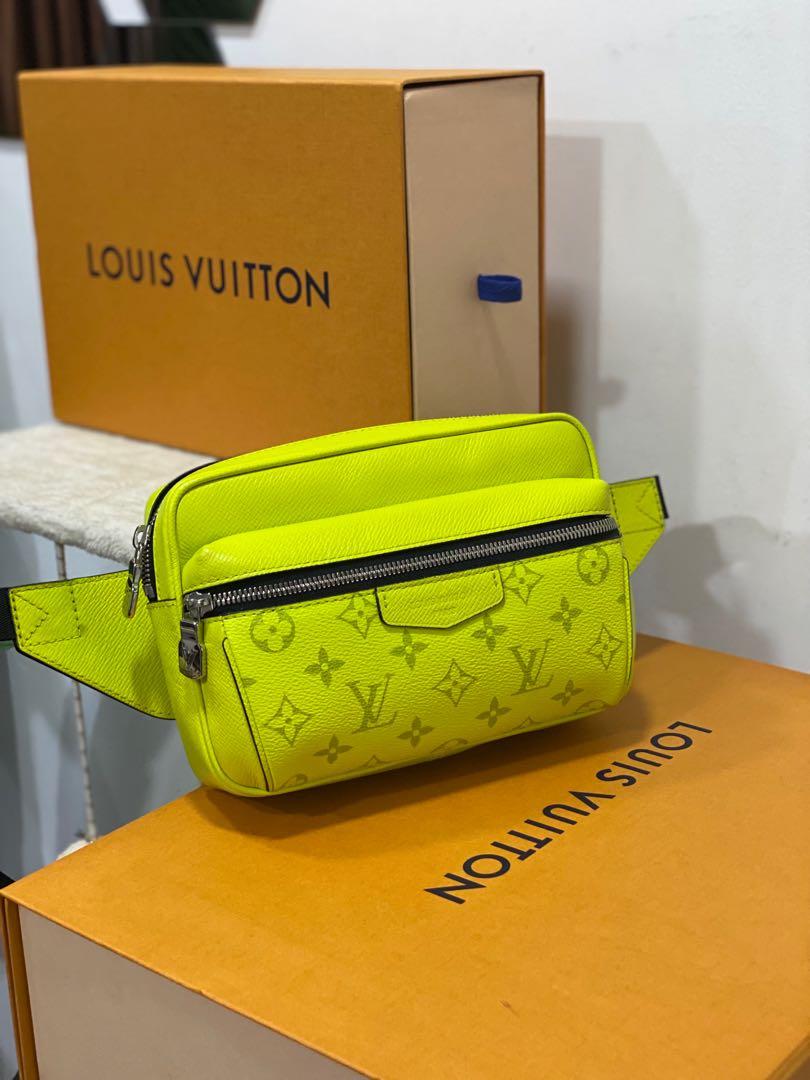 Neon yellow louis vuitton sales bag