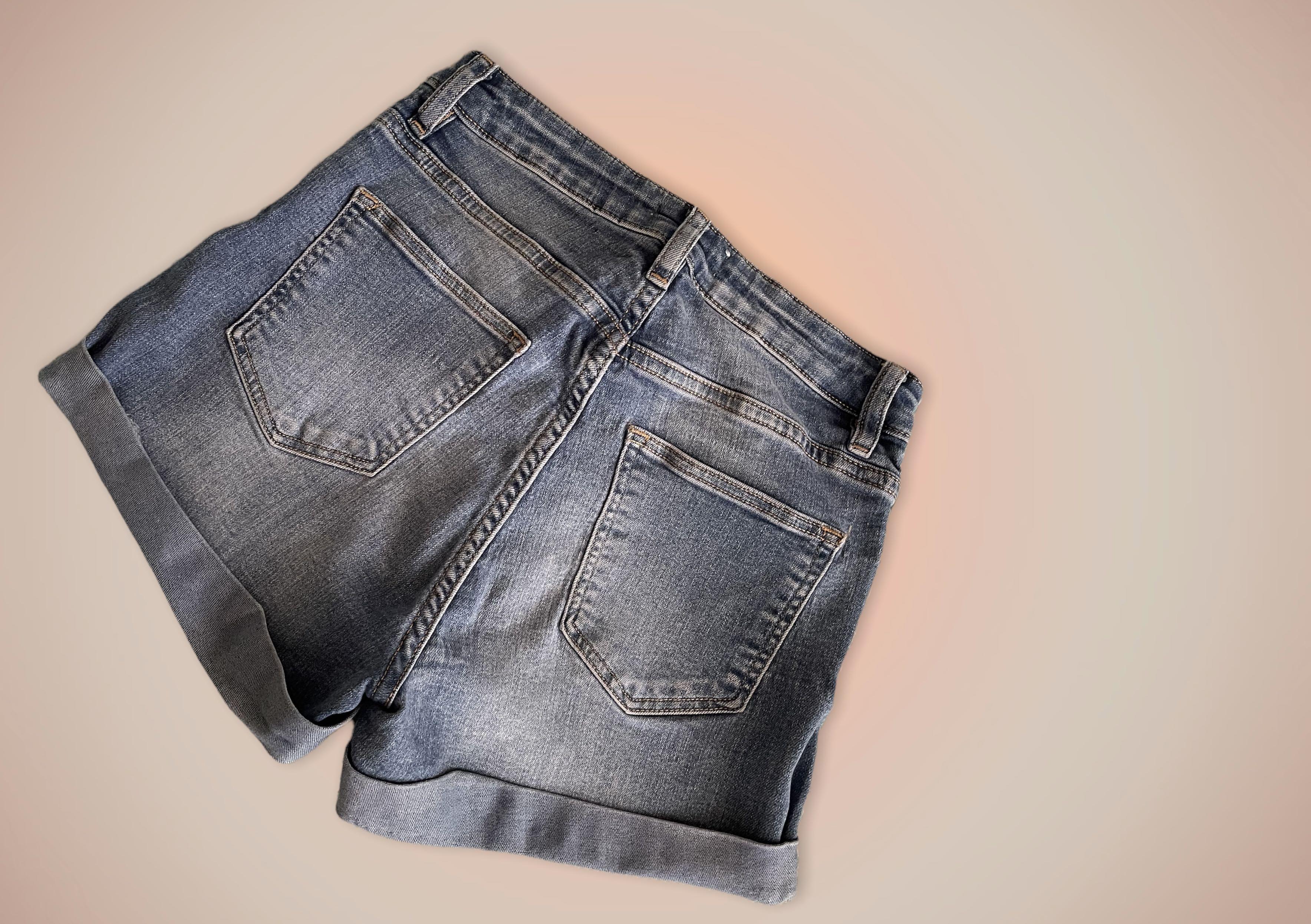 Petite Denim Shorts H\u0026M, Fesyen Wanita 