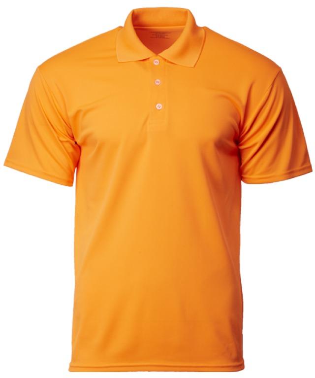 Orange dri fit polo clearance