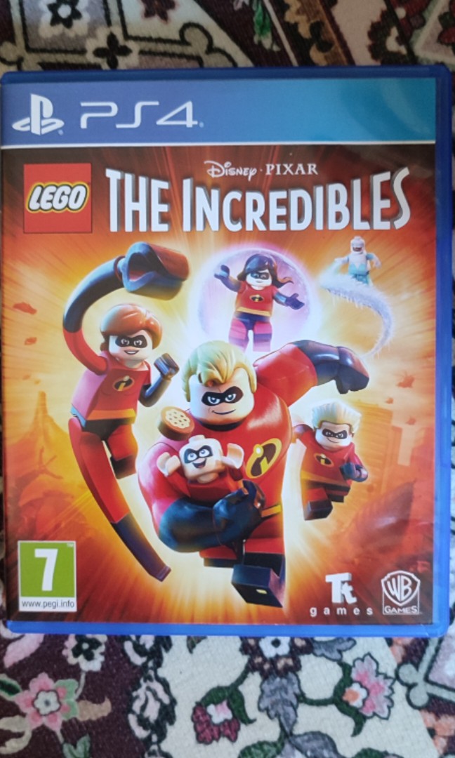 PS4 Game Disc. - Lego The incredibles, Hobbies & Toys, Toys & Games Carousell