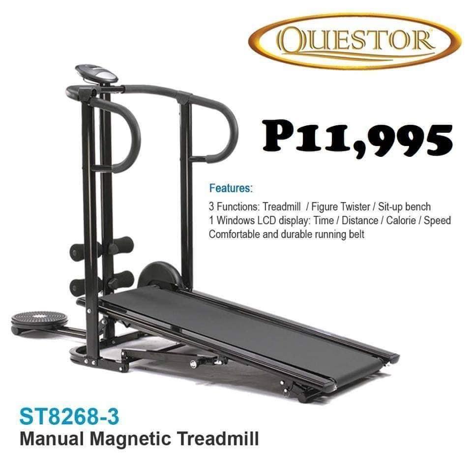 Questor Manual Magnetic Treadmill 8268 3