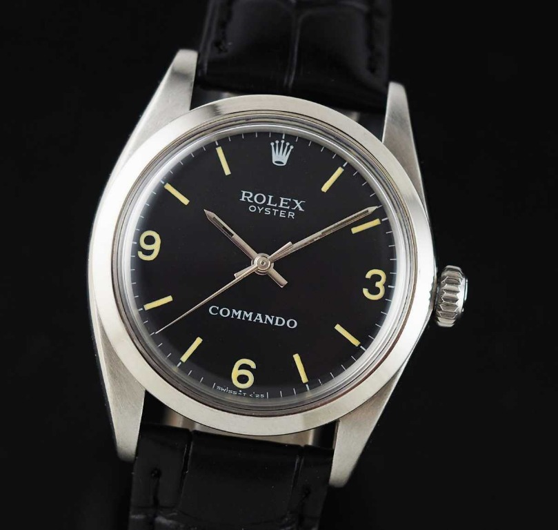 【ROLEX勞力士】OYSTER COMMANDO Ref.6426 Cal.1225 復古手錶 手動上弦, 名牌, 手錶 - Carousell