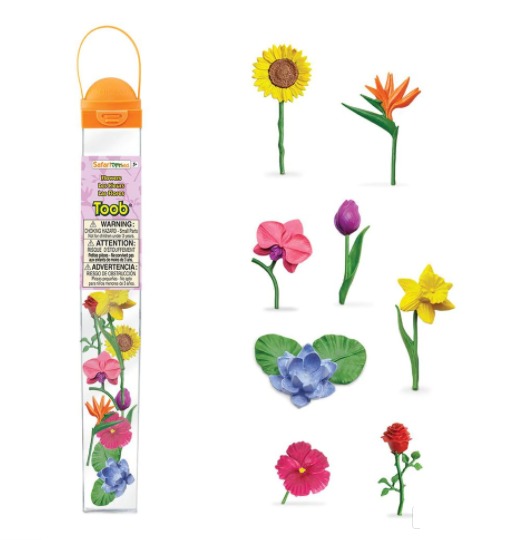Safari Ltd - Toob - Flowers - Miniature model- pretend play, Hobbies ...