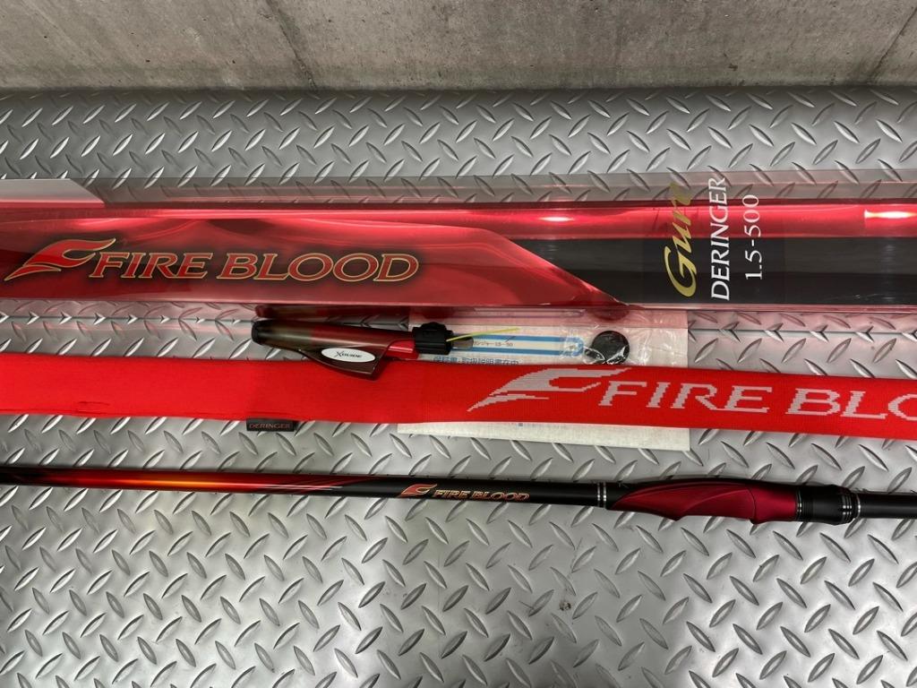 FIRE BLOOD DERINGER 1.5-500 シマノ】 15ファイアブラッド グレ