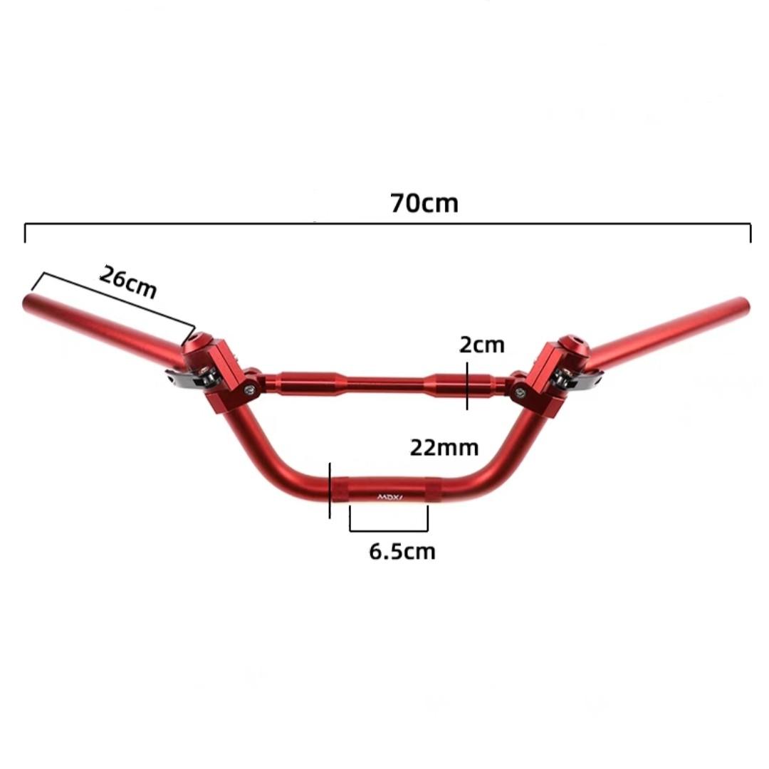 Split handlebar, adjustable angle, Sports Equipment, Bicycles & Parts, Parts & Accessories on