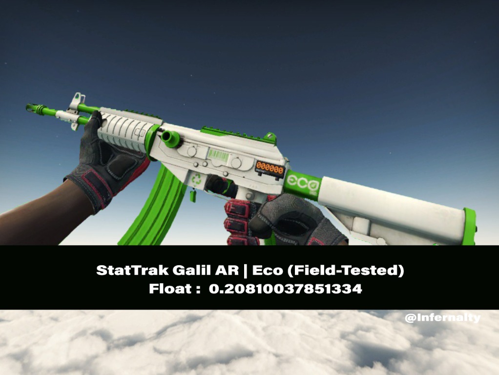 StatTrak Galil AR Eco FT CSGO SKINS KNIVES, Video Gaming, Gaming ...