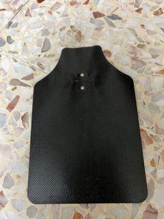 Stock front mudguard flap dekitted.