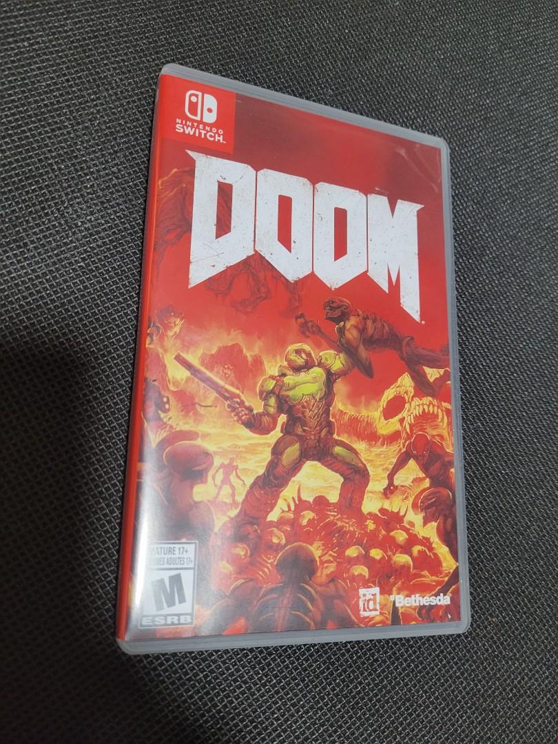 Switch Game Doom 毀滅戰士(有中文) (可換Game), 電子遊戲, 電子遊戲, Nintendo 任天堂- Carousell