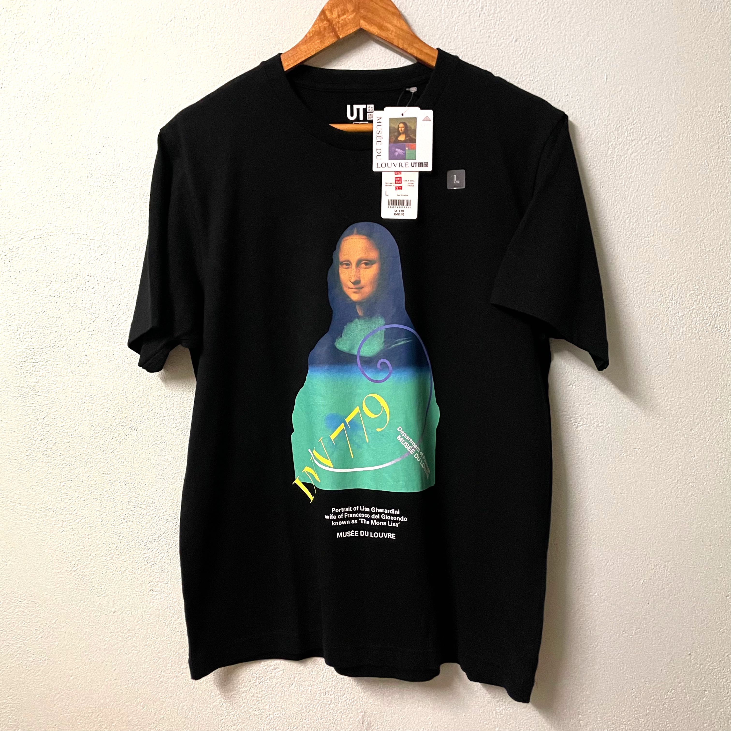 The Mona Lisa UT Peter Saville, Men's Fashion, Tops & Sets, Tshirts & Polo  Shirts on Carousell