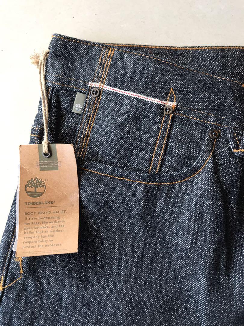 Timberland top selvedge jeans