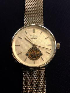 Titus Open Heart Automatic Watch