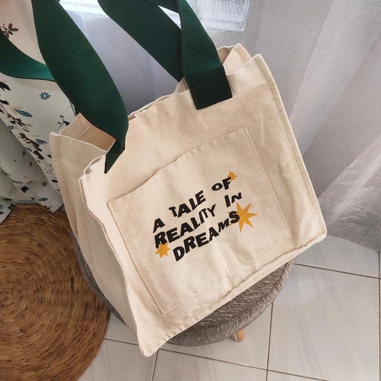 TOTEBAG KANVAS KOREA ESTETIK
