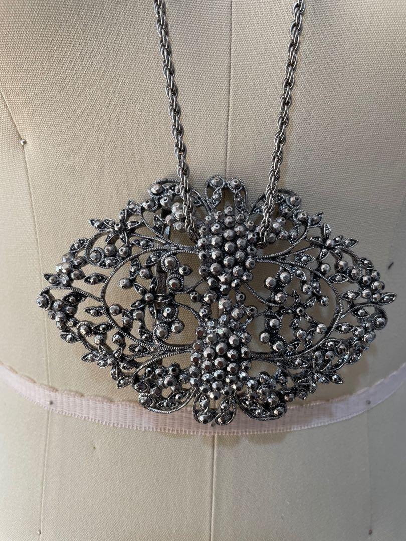 Traditional Malay Pendant and Chain Ethnic Wear Jewellery, Women's