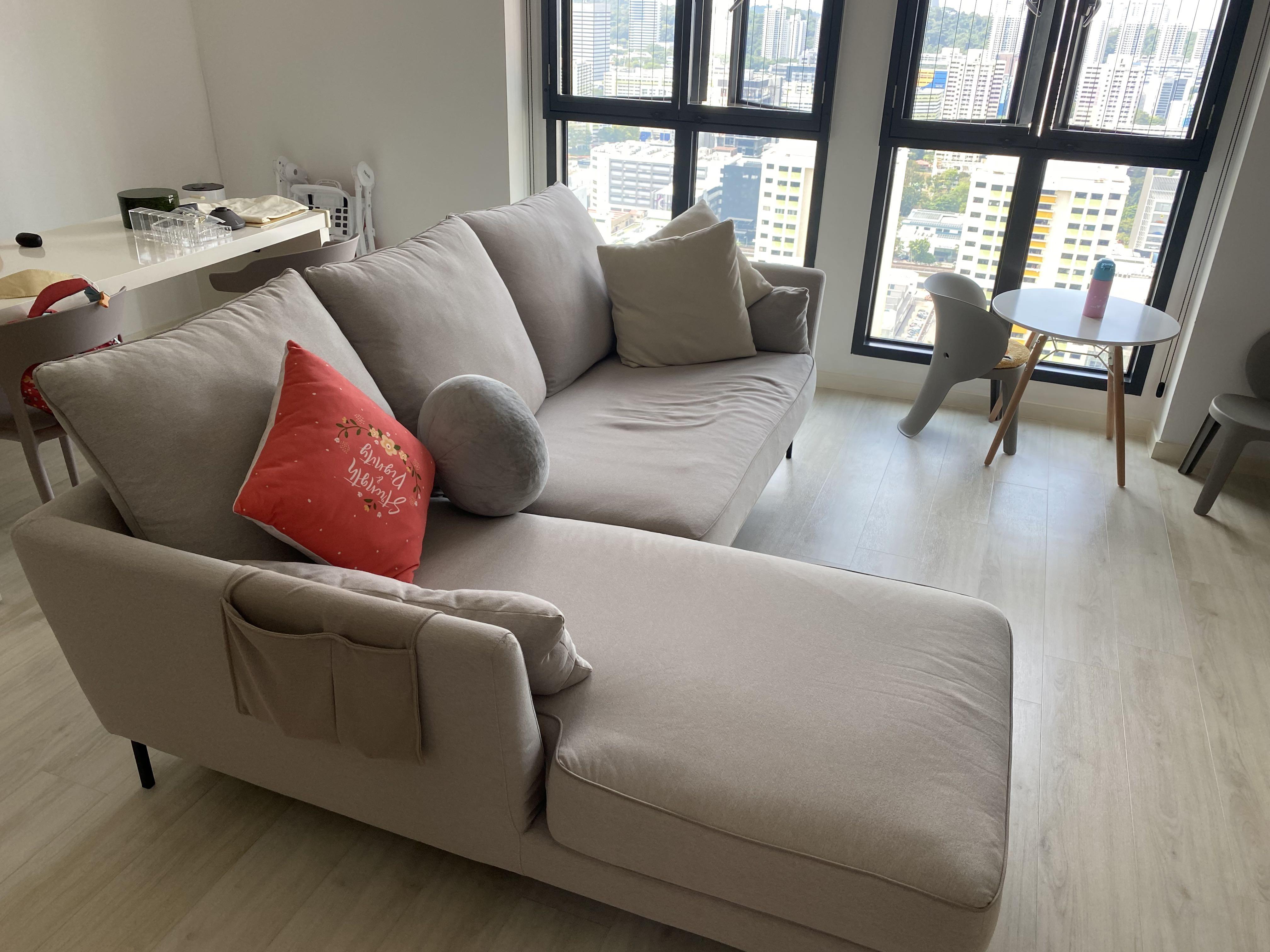 Custom made l shop shape sofa