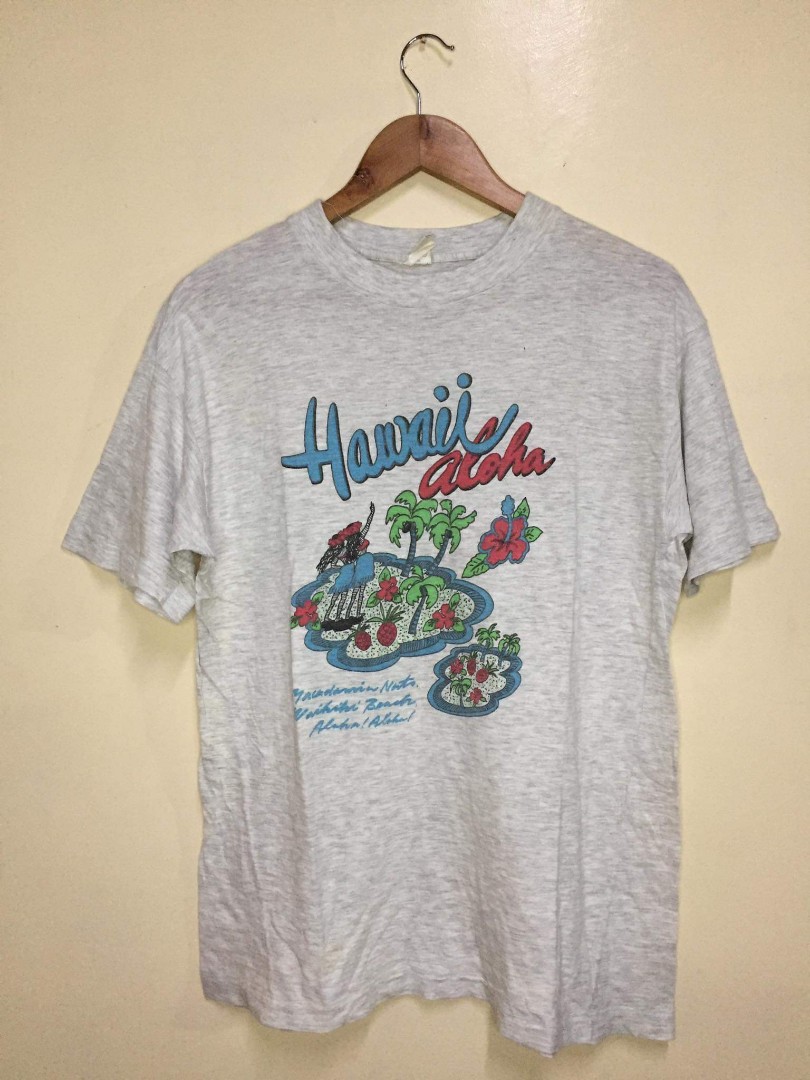 VINTAGE 80'S HAWAII T-SHIRT, Men's 