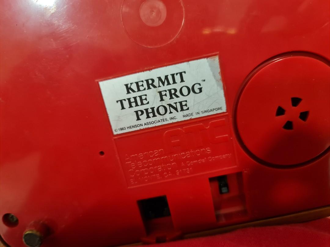 Vintage Kermit the Frog Phone, Hobbies & Toys, Memorabilia