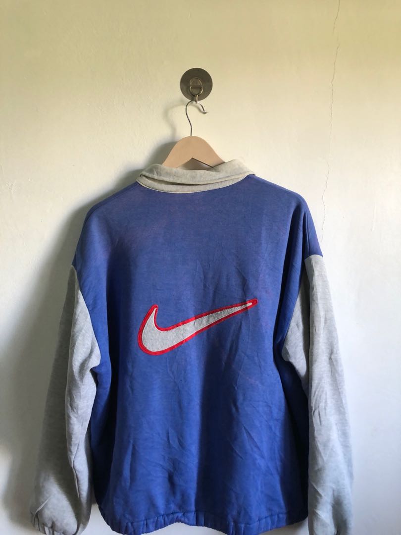 Vintage nike varsity jacket reverseble, Men's Fashion, Coats, Jackets