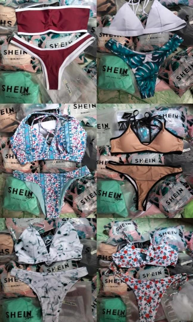 Zaful & Shein swimwear bikini (Category: Bikinis & Swimsuits) located in Cebu City. Submitted by thriftified.ph (Listing ID 1152220667, Image 3). Description: 🧜🏻‍♀️ALL SIZES ARE AVAILABLE FROM SMALL, MEDIUM TO LARGE!! 🧜🏻‍♀️You can buy it by bundle or retail 🧜🏻‍♀️13pcs. in a bundle all n all total is P2,200.00 🧜🏻‍♀️ if retail P250.00 each 🧜🏻‍♀️ send a dm with picture of your chosen bikini..