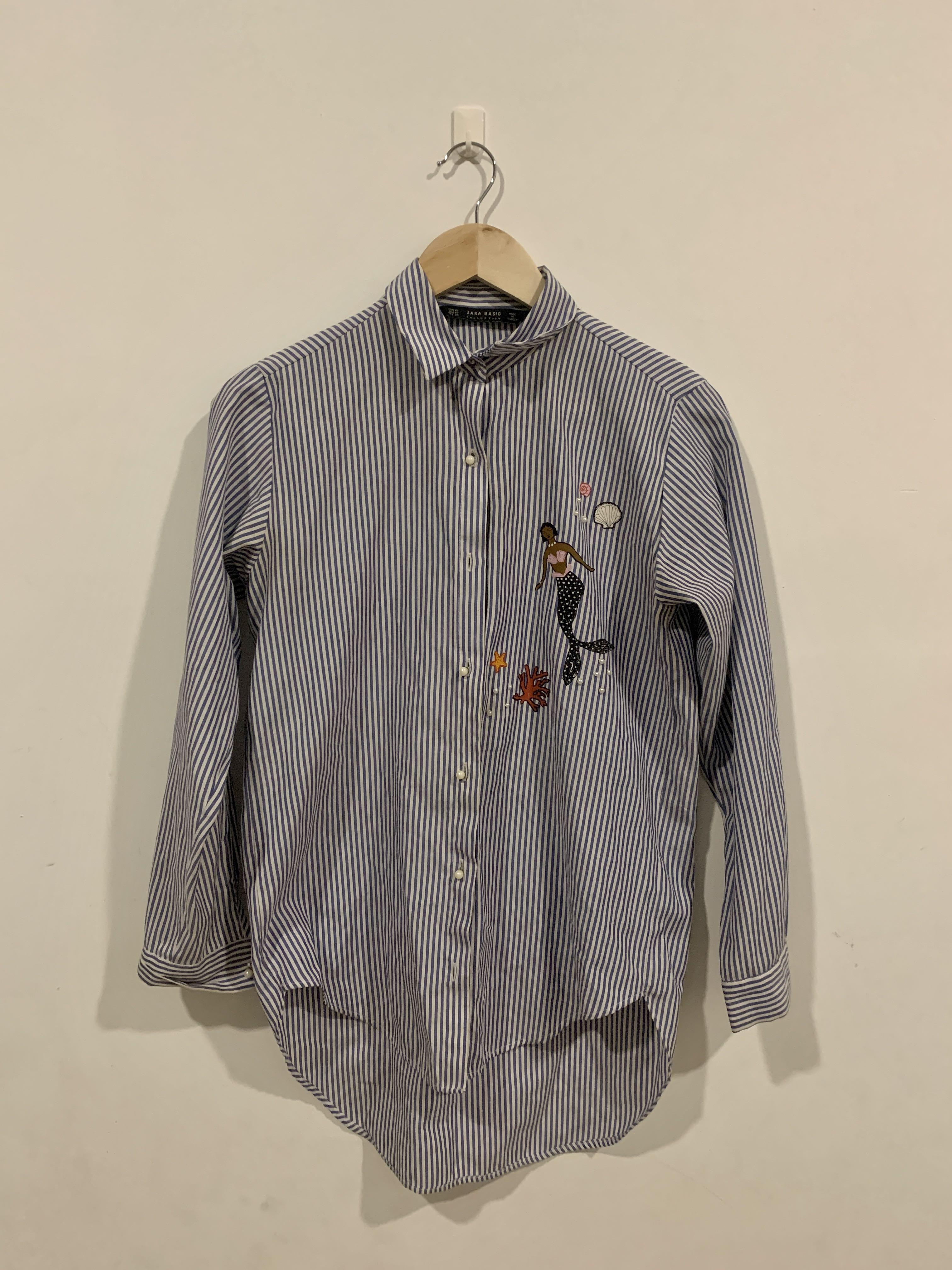 zara mermaid shirt