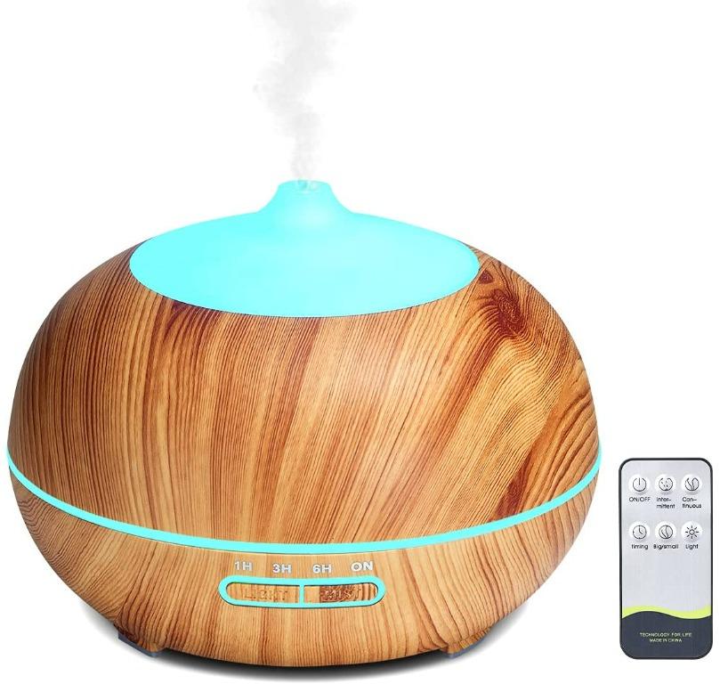 Aromatherapy Diffuser Humidifier For Bedroom Cool Mist Humidifiers With Essential Oils Soothing Metal Humidifiers With Essential Oils Aromatherapy Humidifier with Essential Oil