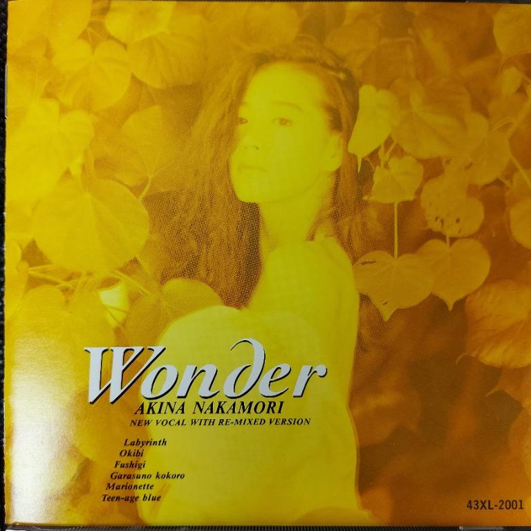 完全限定盤(24k GOLD金碟) 中森明菜akina - Wonder REmix 精選CD (88年 