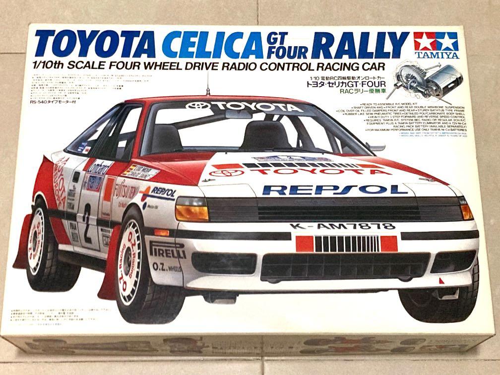 田宮雙星遙控車tamiya 1 10 Rc Ta01 Toyota Celica Gt Four Rally 興趣及遊戲 玩具 遊戲類 Carousell