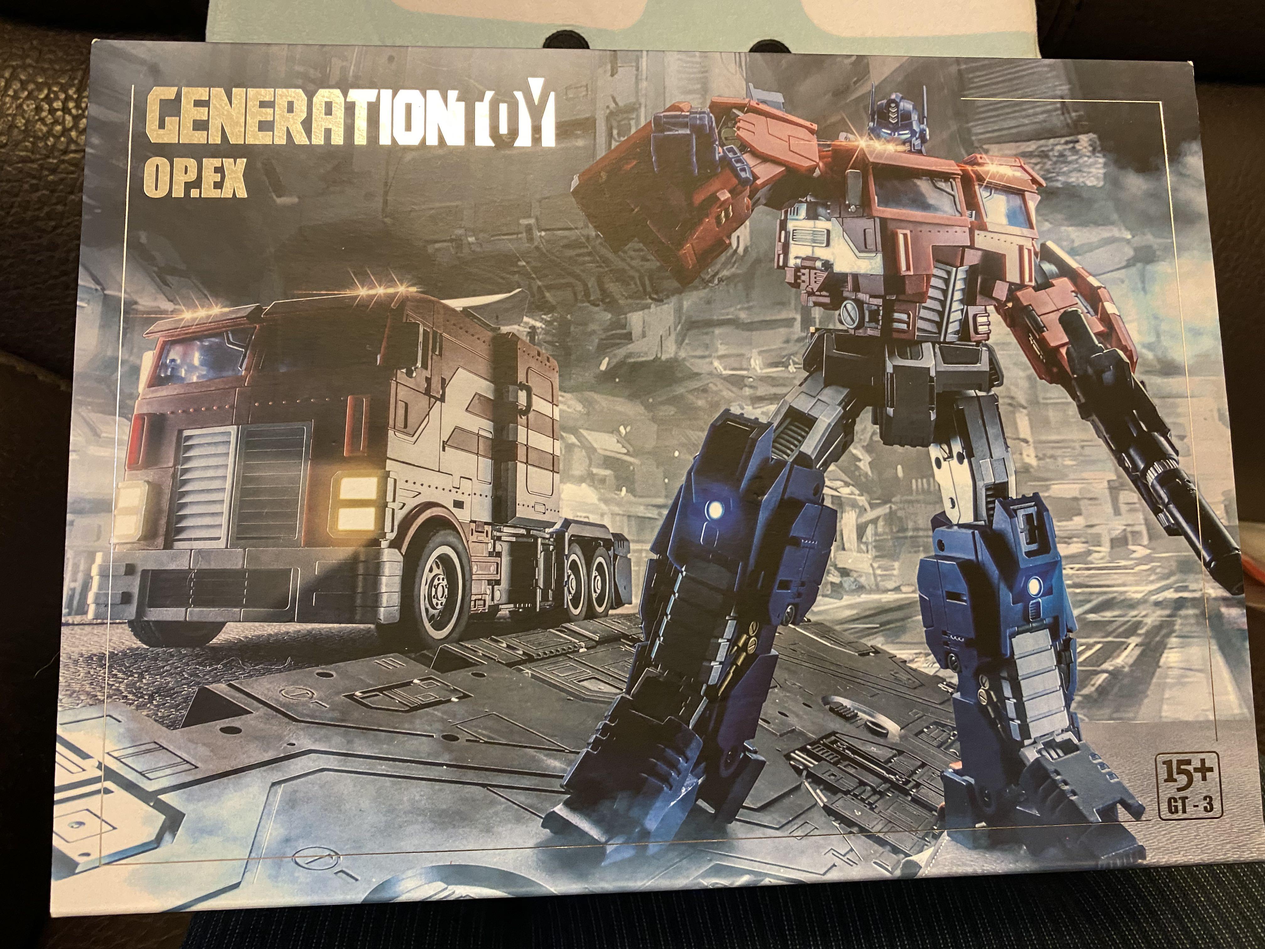 全新變形金剛generation toys toy transformers GT-03 柯柏文Optimus