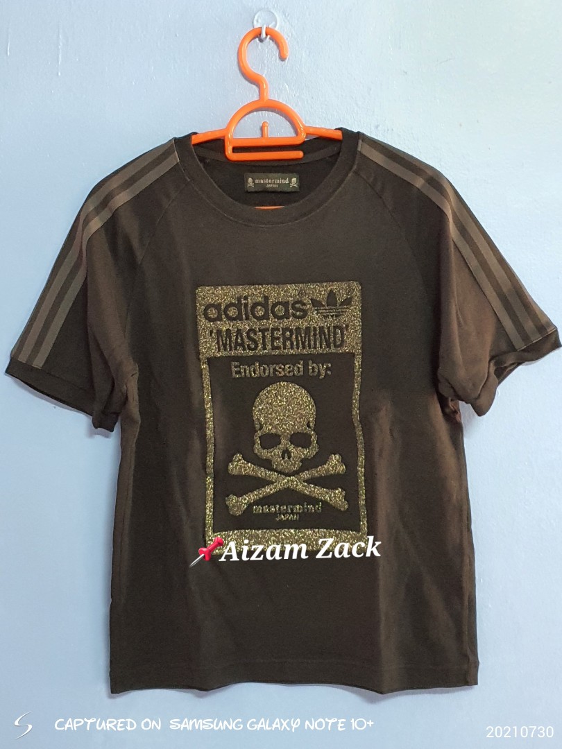 ADIDAS®️ ❌️ MASTERMIND®️ JAPAN Tshirt, Men's Fashion