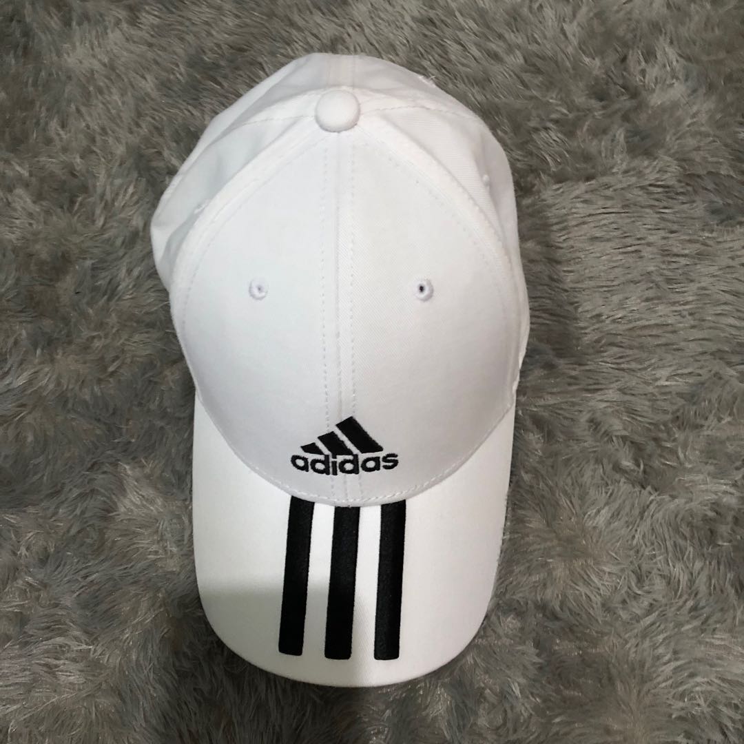 Adidas topi cap hat white putih cewek 