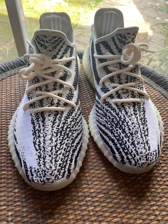 Adidas Yeezy Boost 350 V2 ZEBRA, Men's Fashion, Footwear, Sneakers on  Carousell