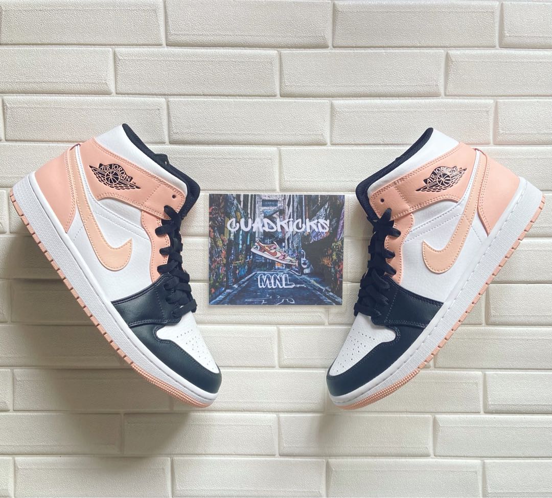 AIR JORDAN 1 MID CRIMSON TINT, Men's 