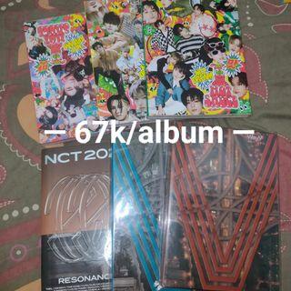 Album & Kihno Only NCT Dream Hot Sauce dan WayV Kick Back