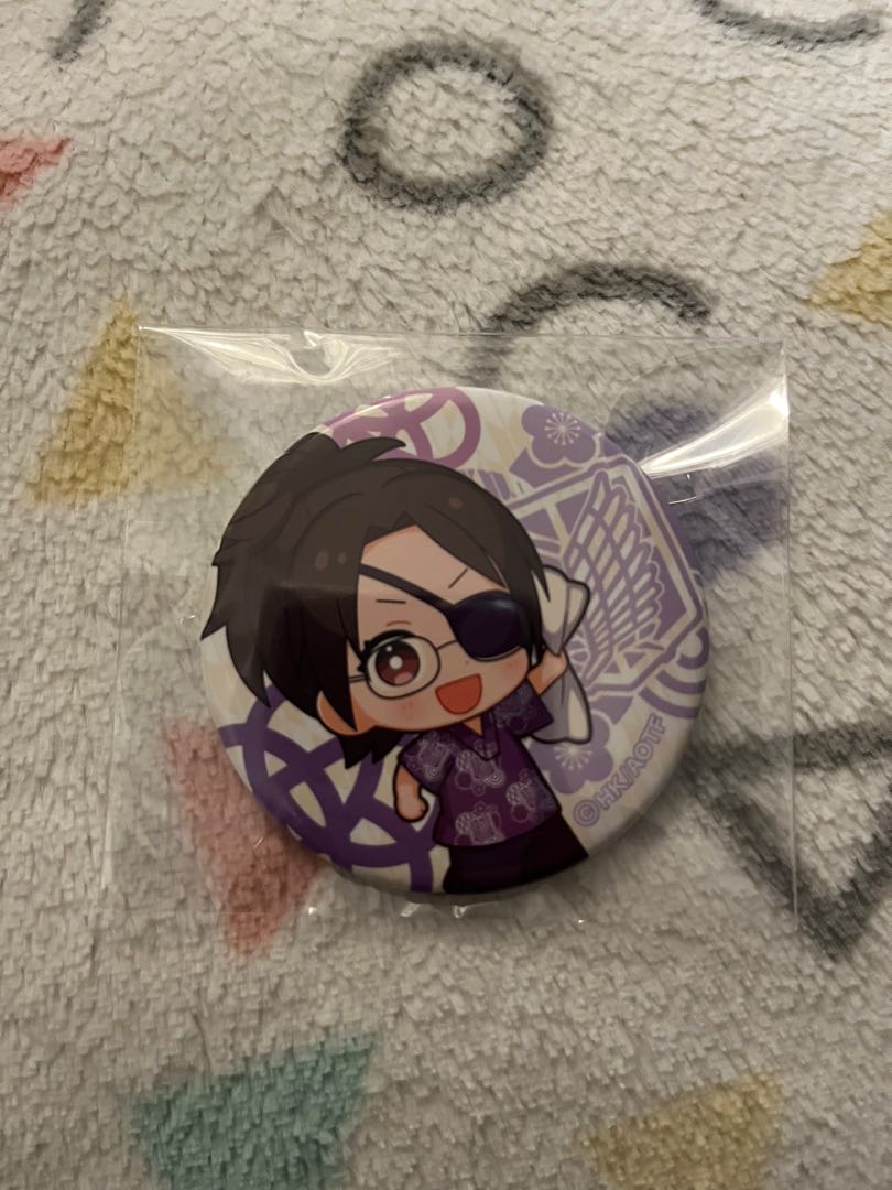 Spa Chibi Attack on Titan: Raku Spa Chibi Ver. Can Badge (Hanji/Hange/Hans ...