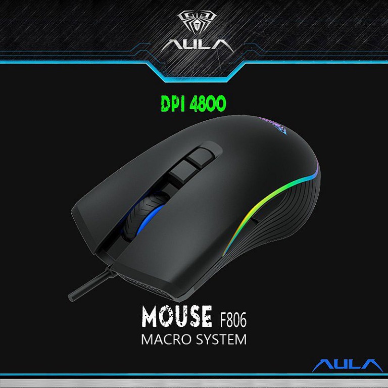 AULA F806 Gaming Mouse with 7 keys, Computers & Tech, Parts ...