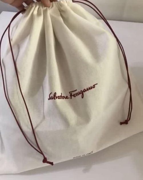 Ferragamo dust bag best sale