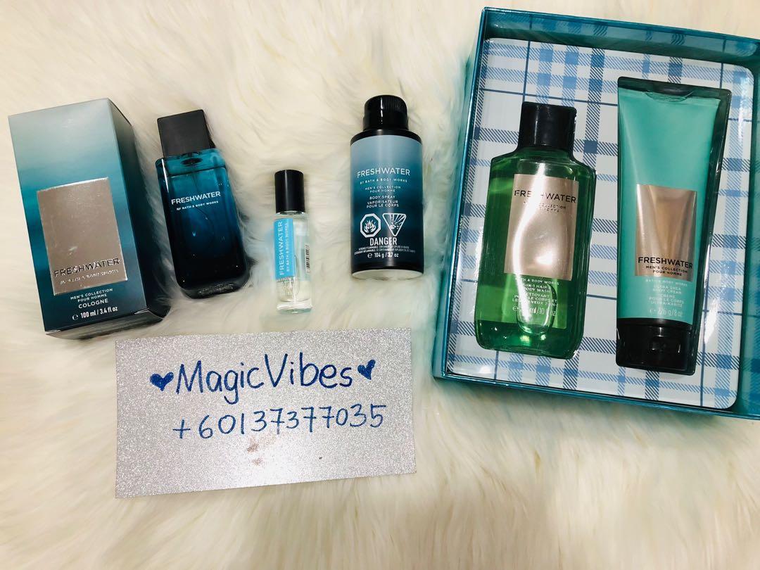 BATH AND BODY WORKS MEN S FRESHWATER SET